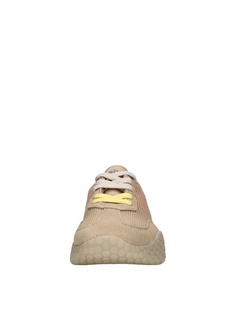 Sneakers in camoscio e tessuto KEH NOO | 9757SABBIA-PESCA-VIOLA